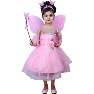 Pink Pari Dress At amazing price-1 - 2 Years