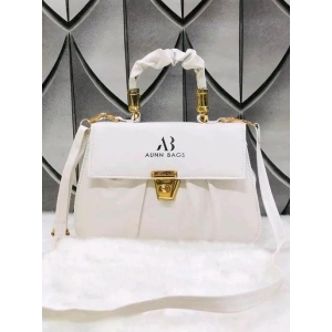 White Sling Bag For Women-FREE SIZE