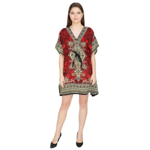 Ukal Women Fashion Short Kaftan Paisley Prined Tunic Tank Top Night  Kaftan