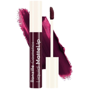 Ronzille Liquid Lipstick Purple 5 g