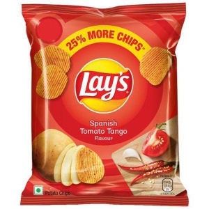 Lays Potato Chips Spanish Tomato Tango 23 Gms Pouch