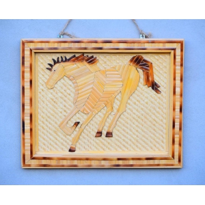 Bamboo Wall Hanging - Large (54 x 43 cm)