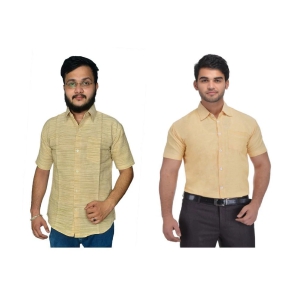 DESHBANDHU DBK Cotton Regular Fit Half Sleeves Mens Formal Shirt - Multi ( Pack of 1 ) - None