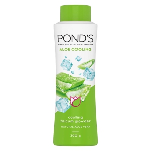 Pond's Aloe Cooling Talc, With 100% Natural Alovera extract