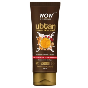 Ubtan Cream Face Wash - For Tan Removal And Glowing Skin - For Women & Men