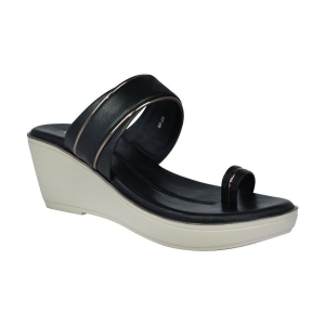 Ajanta - Black Womens Slip On Heels - None