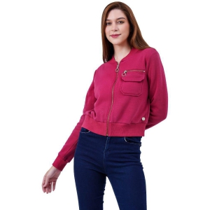 nuevosdamas-fleece-maroon-jackets-pack-of-1-none