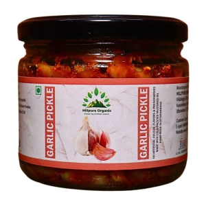 Hillpure Organic Garlic Pickle Pickle 300 g