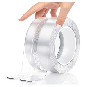 TISYAA Transparent Double Sided Nano Tape ( Pack of 2 )