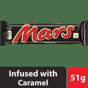 Mars Premium Chocolate Bar - Rich Fusion Of Light Nougat & Smooth Caramel, 51 G