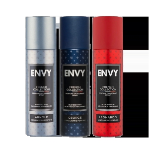 Envy Deodorant Combo Arnold + George + Leonardo 120ml*3