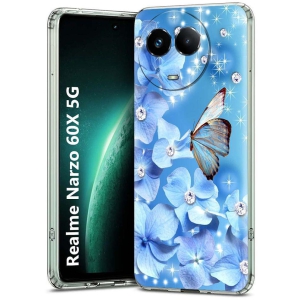 Fashionury Multicolor Printed Back Cover Silicon Compatible For Realme Narzo 60x 5G ( Pack of 1 )