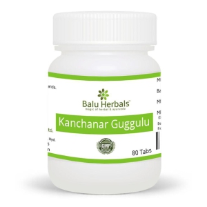 BALU HERBALS AYURVEDA Kanchanar Guggulu 80T Tablet 70 gm Pack Of 1