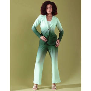 Selvia Mint Green Dyed Pant Top Set - None