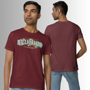 Billionaire T-Shirt-Maroon / M-40