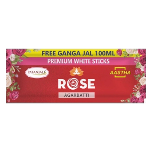 AASTHA AGARBATI WS ROSE-250G FREE GJAL