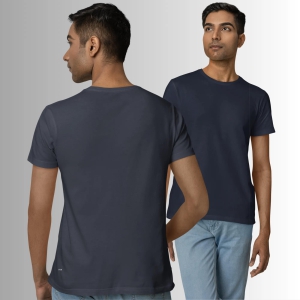 Interstellar Basic Navy Blue T-Shirt-Navy Bue / XL-44