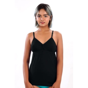 Women Hug Dew Touch Slip Camisole Black