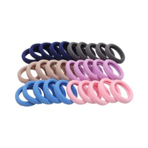 asg-pack-of-10-pcs-hair-ties-ponytail-cotton-rubber-band-multi-multi