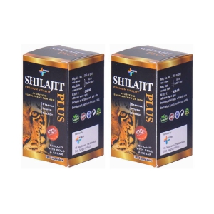 Rikhi Shilajit Plus Ayurvedic - 30 Cap (Pack Of 2)