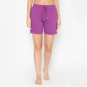 Plain Knitted Shorts For Women - Dahlia Assorted 2XL