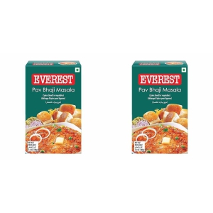 Everest Spices | Pav Bhaji Masala Powder | 100 Gm Each | Pack of 2| 200 Gm Pack