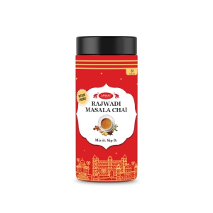 INSTANT Rajwadi Masala Chai Premix | Just Add Hot Water | Ready in 10 seconds-100 gms