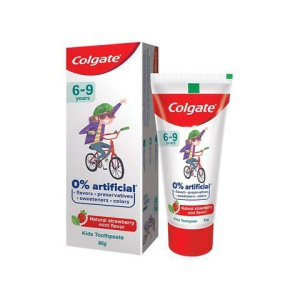 Colgate Natural Strawberry Mint Flavour Kids Toothpaste ((6-9 Years))