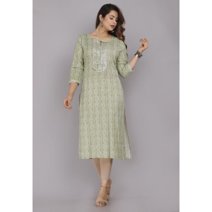 jc4u-green-100-cotton-womens-straight-kurti-pack-of-1-none