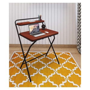 COMPUTER FOLDING TABLE 2-STYLE FOLDING DESK FOR SMALL SPACE STUDY DESK, HOME OFFICE DESK SIMPLE LAPTOP WRITING TABLE