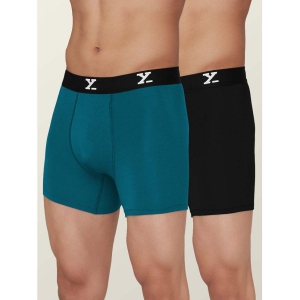 XYXX - Multicolor Modal Men's Trunks ( Pack of 2 ) - None