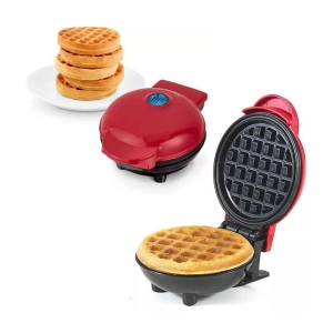 Gatih Mini Waffle Maker Waffle Iron Metal Polish Block Home Waffles Maker Machine, Waffle Maker Electric 1 no.s