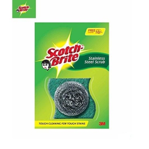 Scrotch brite Scotch Stainless Stell Scrub Pad  1P