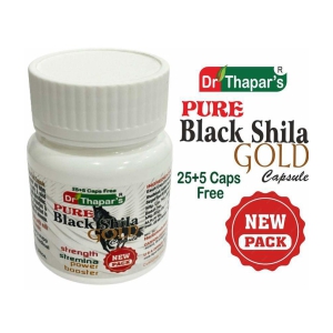 Dr. Thapars Black Shila GOLD FULL POWER Capsule 25+5 FREE