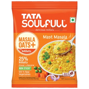 Tata Soulfull Masala Oats + with Millets Mast Masala