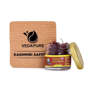 Vedapure Finest A++ Grade Original Kashmiri Saffron/Kesar For Pregnant Women, Skin 1 Gram- (Pack of 1)