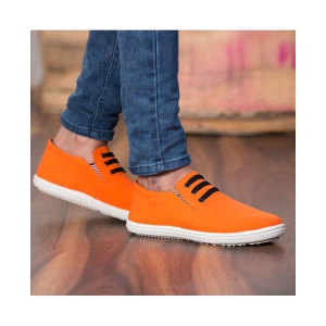 Kzaara Orange Casual Shoes - None