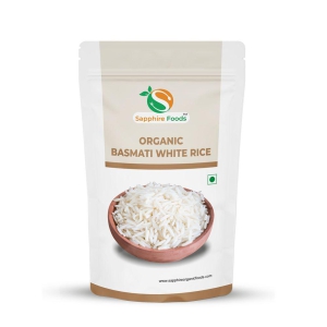 Organic Basmati White Rice-1Kg