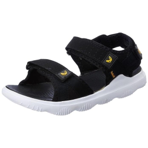 Walkaroo Mens Sports Sandal-Black