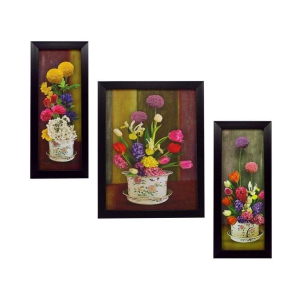 Indianara - Floral Painting With Frame