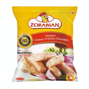 ZORABIAN CHICKEN CHEESE N ONION SAUSAGES 250GM