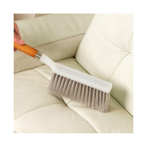 Plastic Soft Long Bristle Carpet Upholstery Cleaning Brush for Home Car Carpets, Sofas, Curtains, Upholstery. (Random Colors) (Pack of 1)