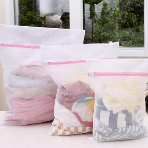 Laundry Net Zipped Bag (Pack of 3) ????????