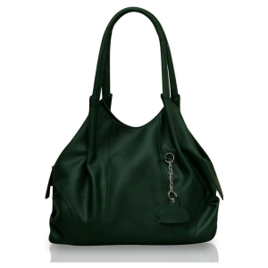 Fostelo Green Faux Leather Shoulder Bag - Green