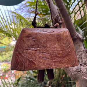 Wooden cow bell : Aaloka 3