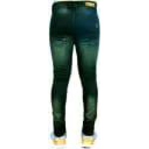 Men Slim High Rise Green Jeans