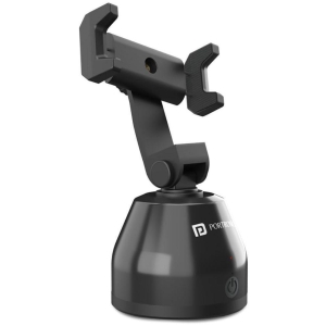 Portronics Modesk Auto:360 Object Tracking Holder ,Black (POR 1523) - Black