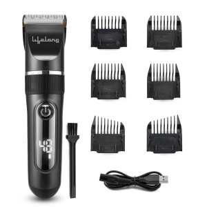 Rechargeable Hair Clipper With Digital Display-LLPCM17-Rechargeable Hair Clipper With Digital Display-LLPCM17