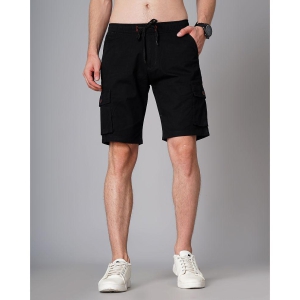 Paul Street - Black Cotton Men's Cargos ( Pack of 1 ) - None