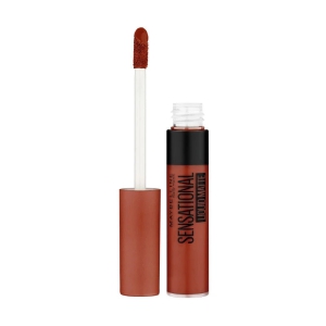 Maybelline New York Sensational Liquid Matte Lipstick - Stop On Red-7ml